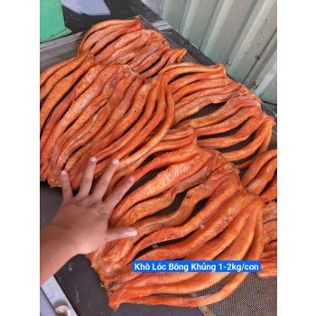 KHÔ CÁ LÓC BÔNG (1 - 1.5 KG/CON THÀNH PHẨM)